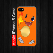 iPhone 5 Case,Charmander pokemon iPhone 5 Case, Black Case